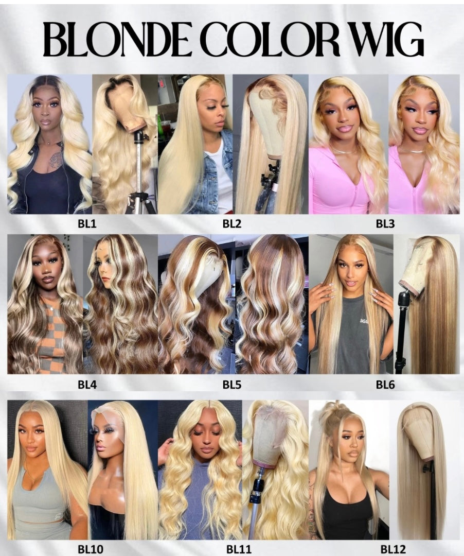 Blonde Wigs